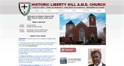 Desktop Screenshot of libertyhillame.com